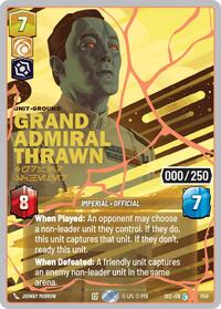 Grand Admiral Thrawn - Grand Schemer (Serialized) (Rose Gold) #1140
