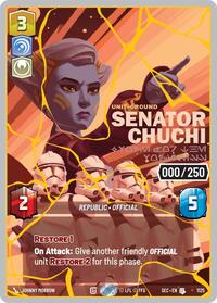 Senator Chuchi - Voice for the Voiceless (Serialized) (Gold) #1125