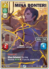 Mina Bonteri - Stop This War (Serialized) (Gold) #1126