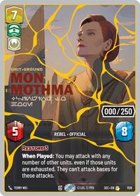 Mon Mothma - Clinging to Hope (Serialized) (Gold) #1128