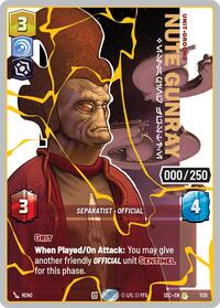 Nute Gunray - Escaping Justice (Serialized) (Gold) #1130