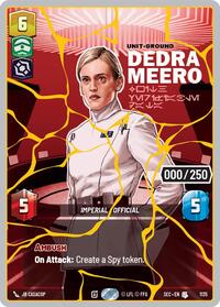 Dedra Meero - With Verifiable Data (Serialized) (Gold) #1135