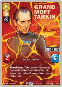 Grand Moff Tarkin - Taking Krennic's Achievement (Serialized) (Gold) #1139