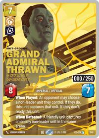 Grand Admiral Thrawn - Grand Schemer (Serialized) (Gold) #1140