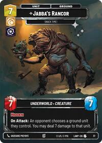 Jabba's Rancor - Snack Time! (Foil) #37