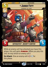 Jango Fett - Guarding the Count #75/84