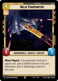 Helix Starfighter #221/264