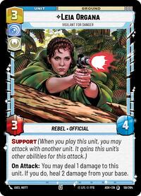 Leia Organa - Vigilant for Danger #59/264