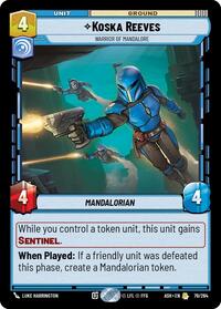 Koska Reeves - Warrior of Mandalore #79/264