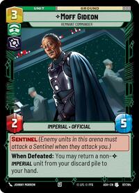 Moff Gideon - Remnant Commander #97/264