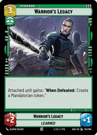 Warrior's Legacy #134/264