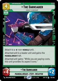 The Darksaber - Icon of Leadership #135/264