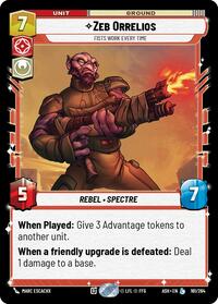 Zeb Orrelios - Fists Work Every Time #161/264
