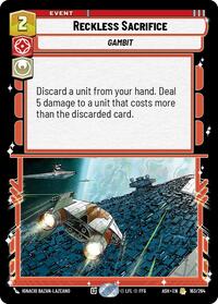 Reckless Sacrifice #163/264