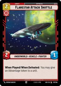 Flarestar Attack Shuttle #167/264