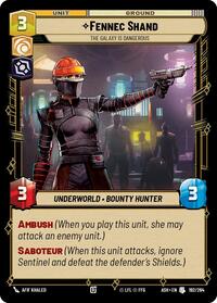 Fennec Shand - The Galaxy Is Dangerous #192/264