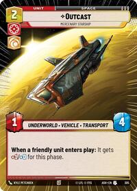 Outcast - Mercenary Starship (Hyperspace) #305