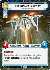 Bo-Katan's Gauntlet - Reinforce from Above (Hyperspace) #327
