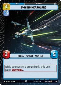 B-Wing Rearguard (Hyperspace) #342