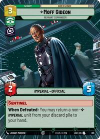 Moff Gideon - Remnant Commander (Hyperspace) #361