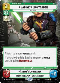 Sabine's Lightsaber - Not Alone (Hyperspace) #378