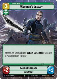 Warrior's Legacy (Hyperspace) #398