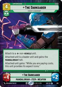 The Darksaber - Icon of Leadership (Hyperspace) #399
