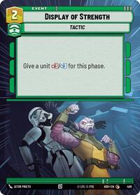 Display of Strength (Hyperspace) #400