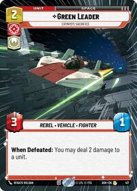 Green Leader - Crynyd's Sacrifice (Hyperspace) #417