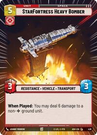 StarFortress Heavy Bomber (Hyperspace) #438