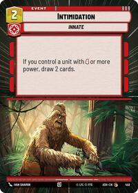 Intimidation (Hyperspace) #449