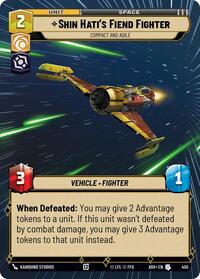 Shin Hati's Fiend Fighter - Compact and Agile (Hyperspace) #455