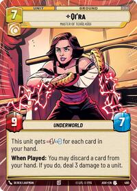 Qi'ra - Master of Teras Kasi (Hyperspace) #490