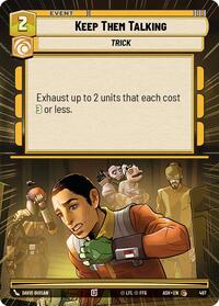 Keep Them Talking (Hyperspace) #497