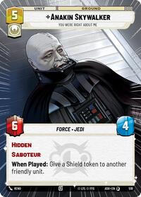 Anakin Skywalker - You Were Right About Me (Hyperspace) #519