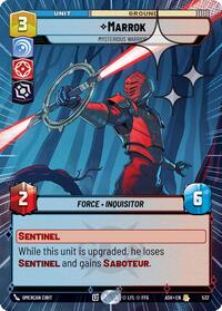 Marrok - Mysterious Warrior (Hyperspace Foil) #532