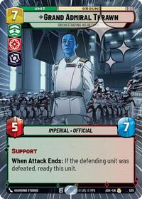 Grand Admiral Thrawn - Orchestrating His Return (Hyperspace Foil) #535