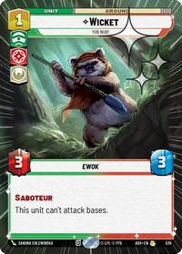 Wicket - Yub Nub! (Hyperspace Foil) #536