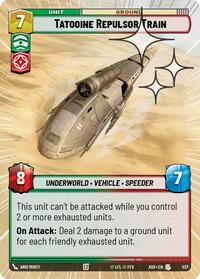 Tatooine Repulsor Train (Hyperspace Foil) #537