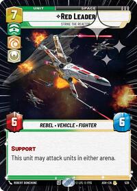 Red Leader - Strike the Reactor (Hyperspace Foil) #539