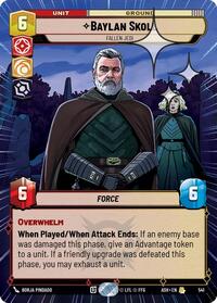 Baylan Skoll - Fallen Jedi (Hyperspace Foil) #541