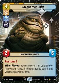 Jabba the Hutt - Eminence of Tatooine (Hyperspace Foil) #544