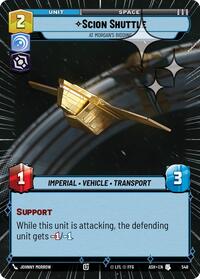 Scion Shuttle - At Morgan's Bidding (Hyperspace Foil) #548