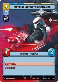 Imperial Armored Commando (Hyperspace Foil) #550