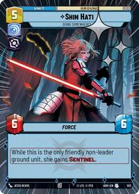 Shin Hati - Going Somewhere? (Hyperspace Foil) #551