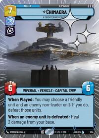Chimaera - A Frightening Reality (Hyperspace Foil) #554