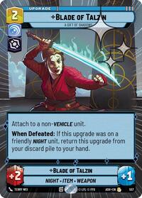 Blade of Talzin - A Gift of Shadows (Hyperspace Foil) #557