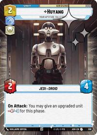 Huyang - Your Aptitude Falls Short (Hyperspace Foil) #558