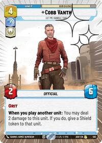 Cobb Vanth - Let Me Handle This (Hyperspace Foil) #562