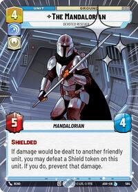 The Mandalorian - Devoted Rescuer (Hyperspace Foil) #564
